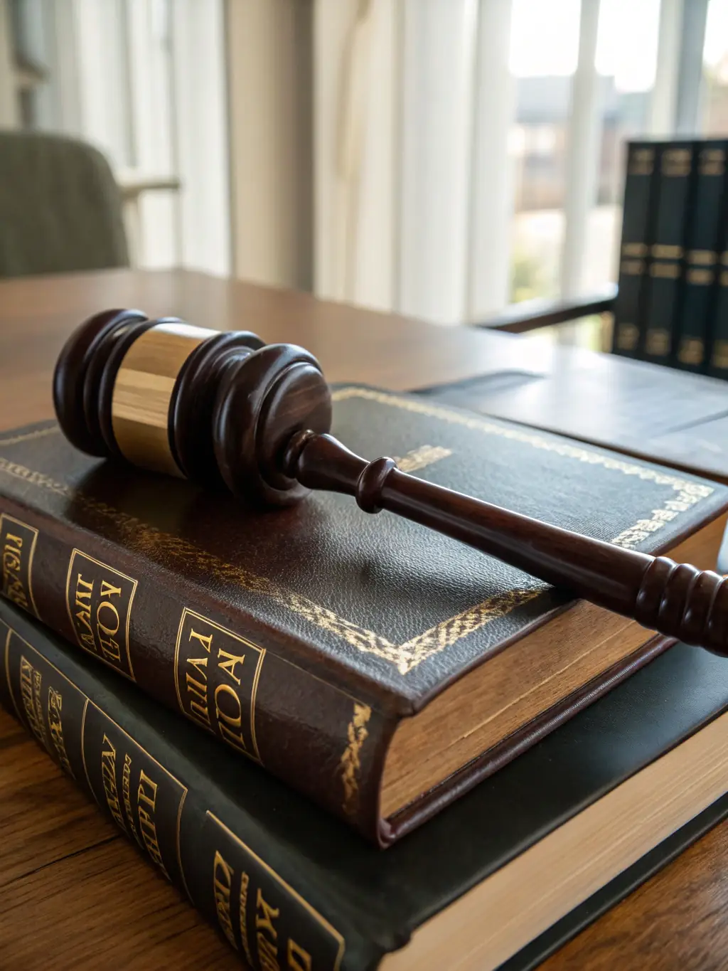 A gavel resting on a table next to documents, symbolizing legal mediation and resolution, emphasizing the importance of fair and just outcomes.